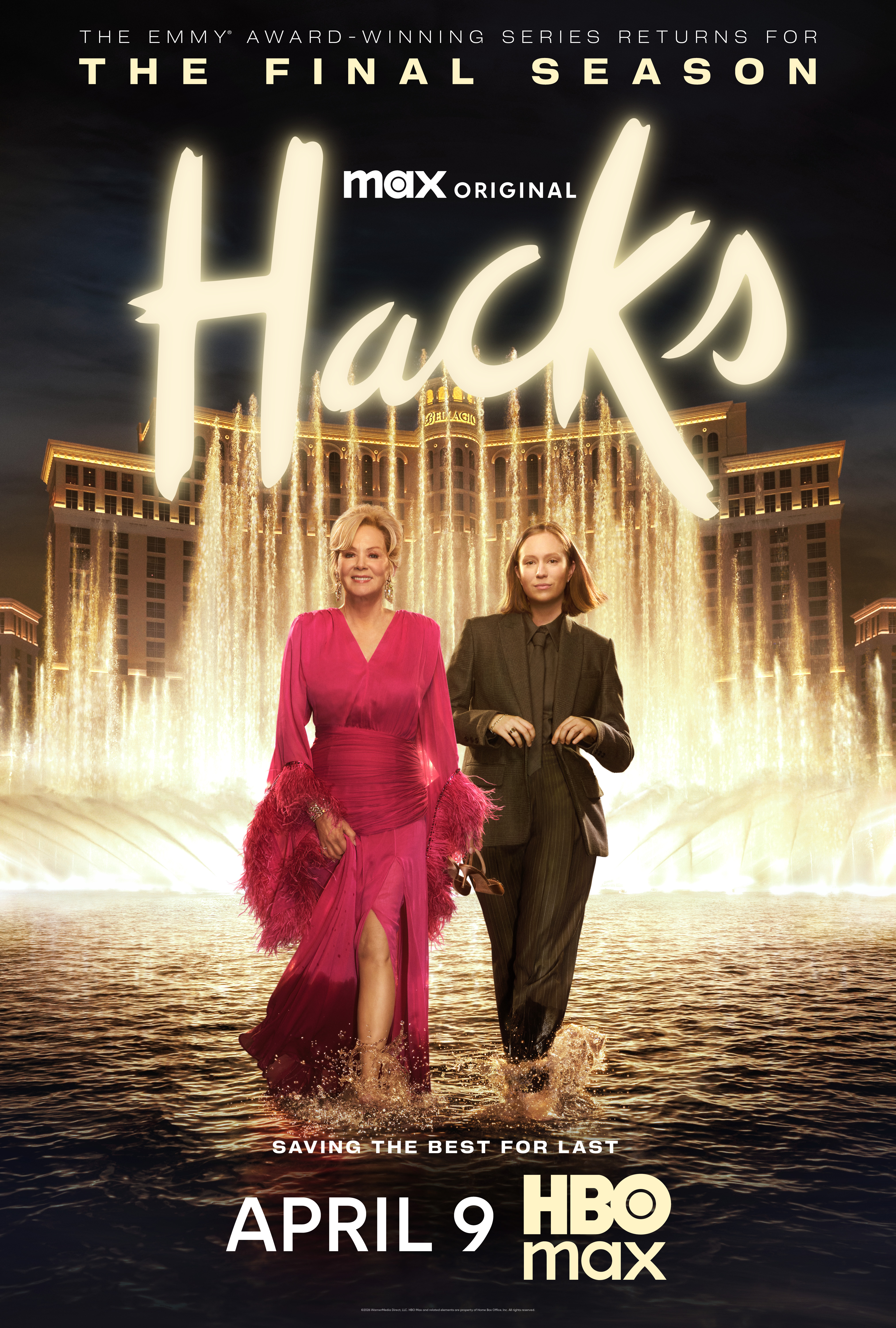 Póster oficial de la quinta temporada de Hacks