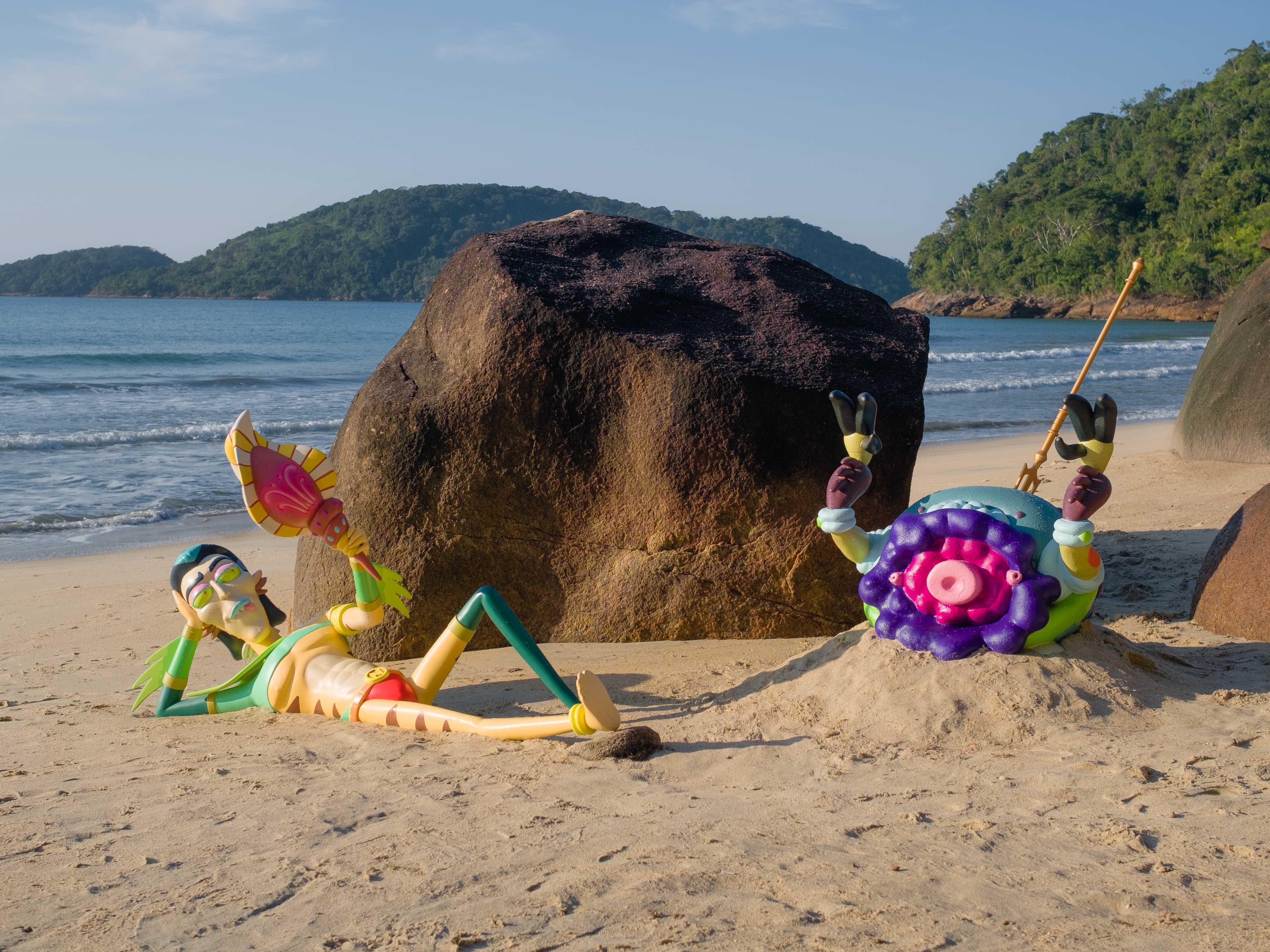 #Wormageddon Praia do Léo in Brazil