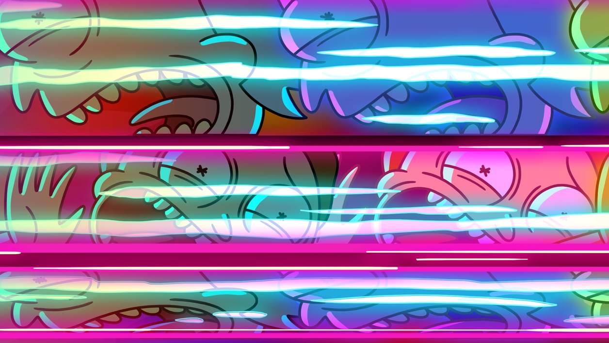 A colorful background with lines</p>
<p>Description automatically generated with medium confidence