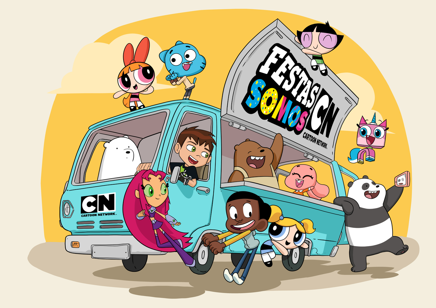 Cartoon Network launches its “We are Cartoon Network Parties”