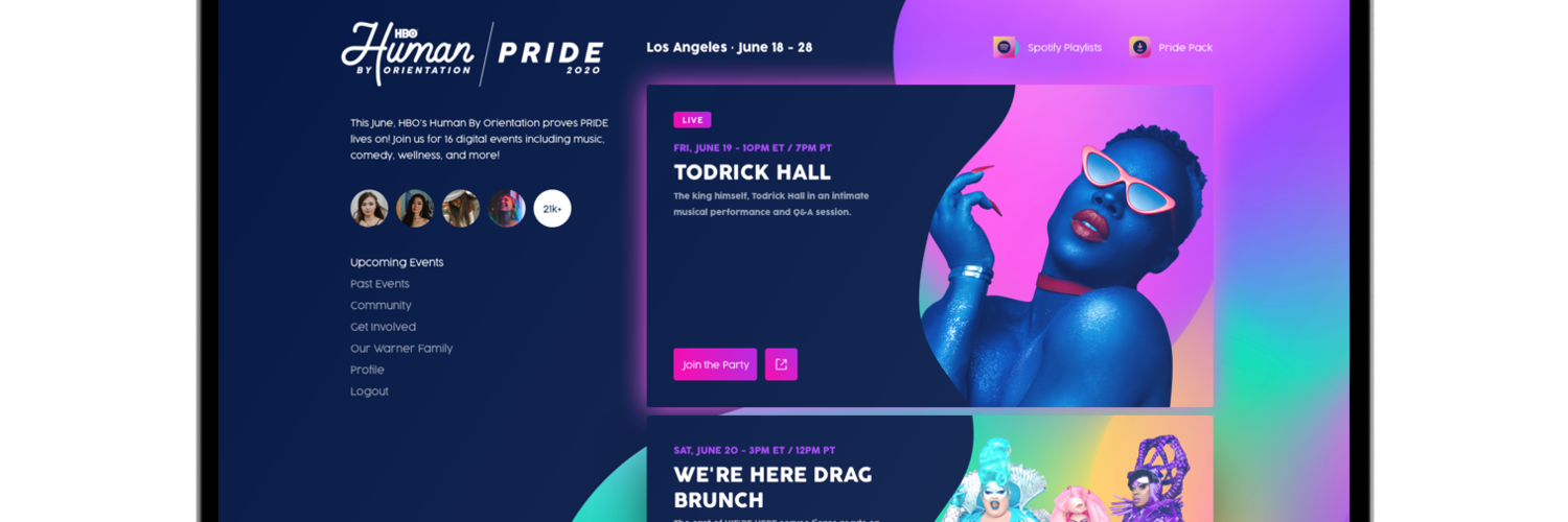 HBO’s Human By Orientation Launches Digital “Pride” Site With Daily LGBTQIA+ Programming And Events Through The Month Of June