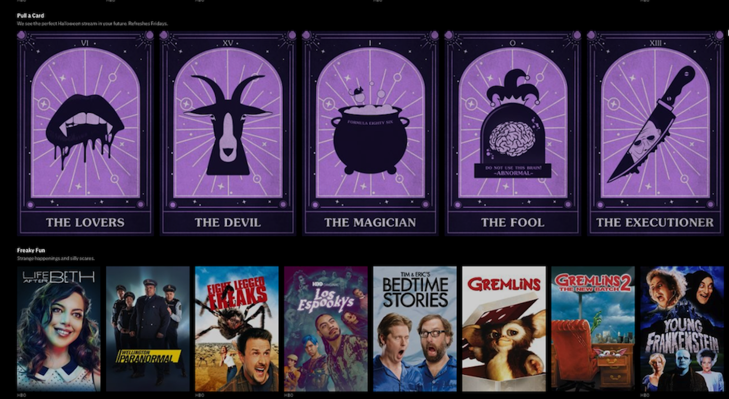 HBO Max Announces Interactive “House of Halloween” Spotlight Page