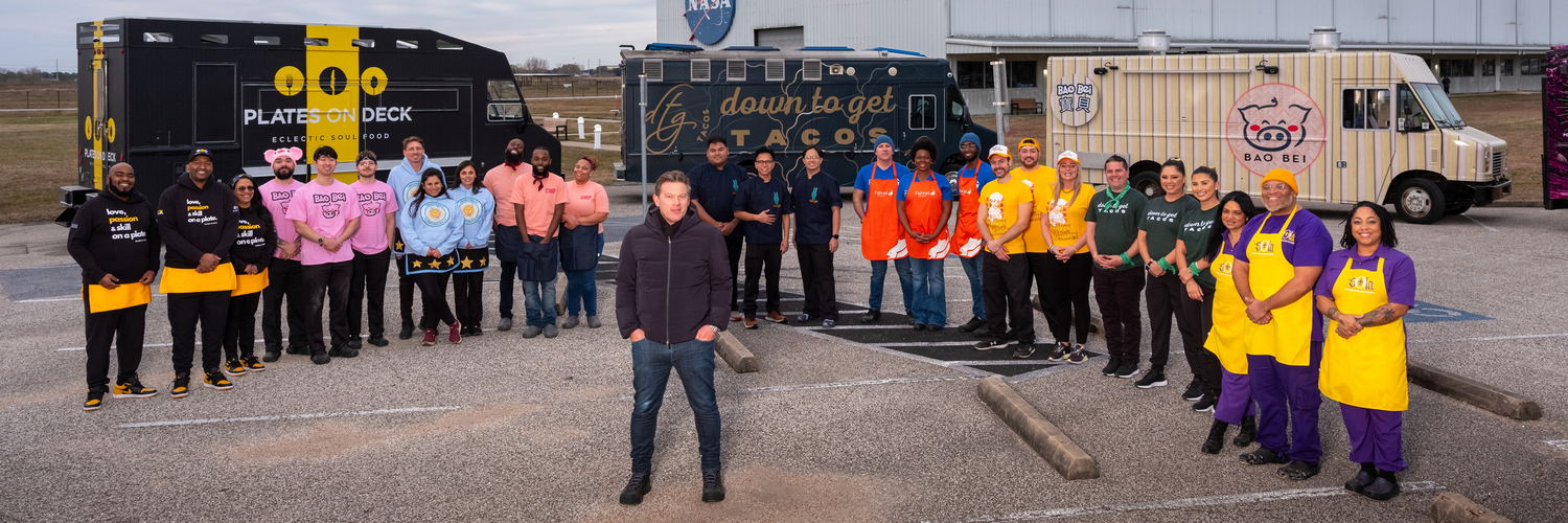 The Great Food Truck Race: Games on the Gulf Hosted by Tyler Florence Takes an Epic Culinary Road Trip Across Brand-New Route From Houston to Miami