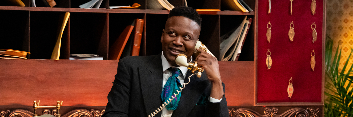 Host Tituss Burgess in Food Network's Last Bite Hotel
