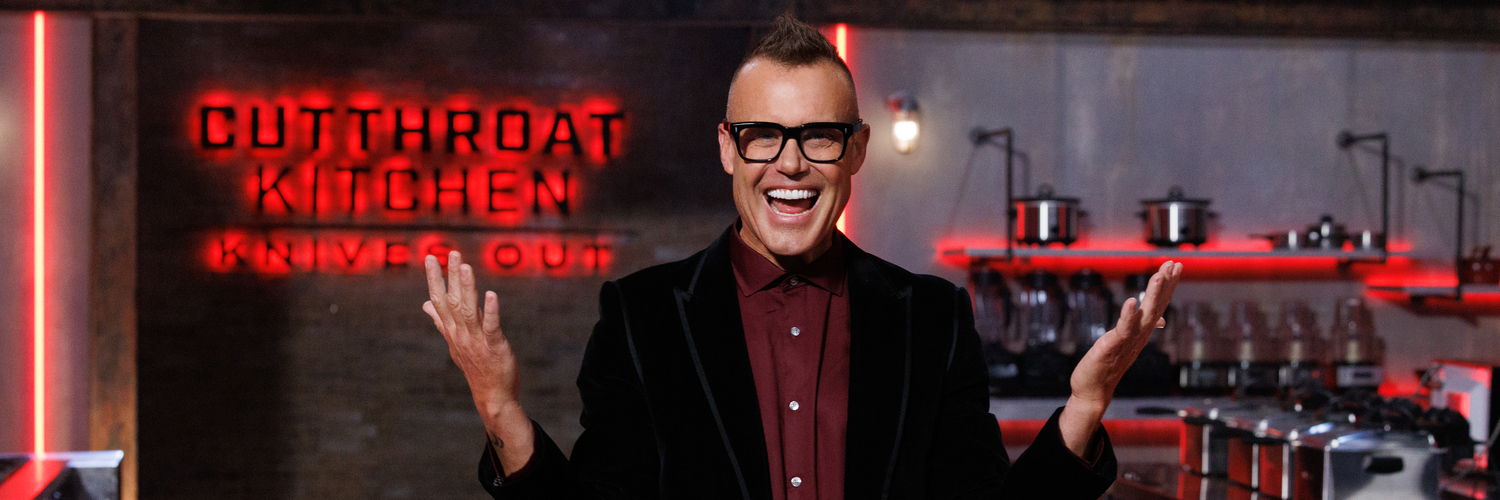 Host Brian Malarkey on Food Network's Cutthroat Kitchen