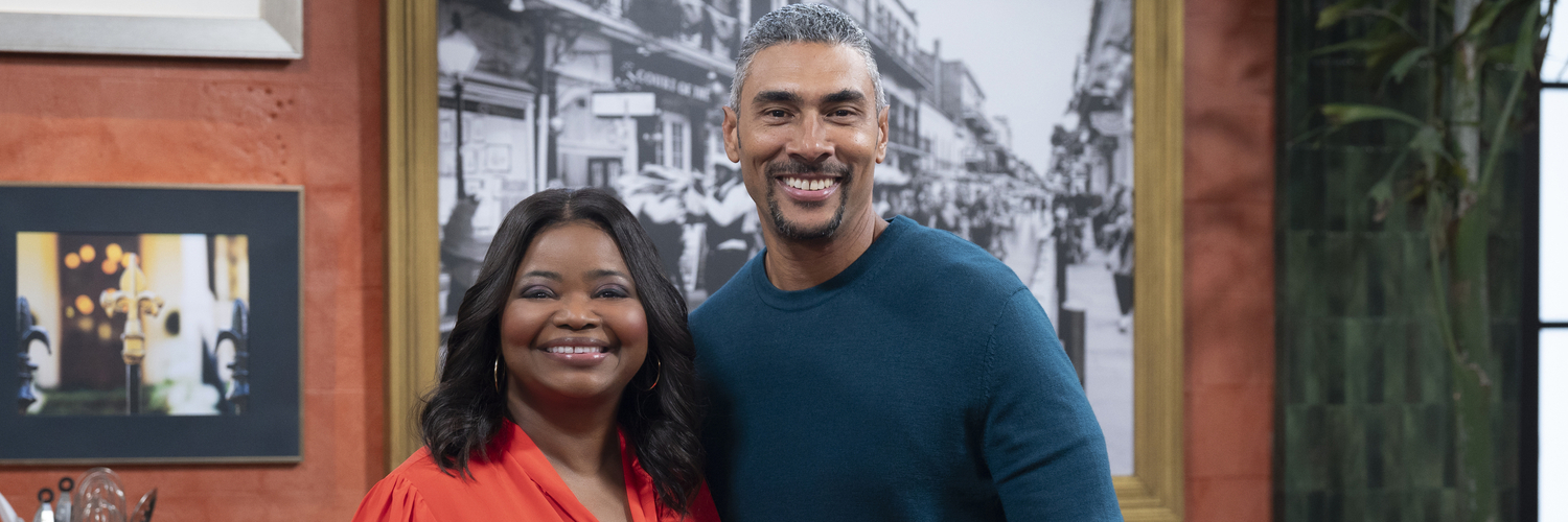 Octavia Spencer and Dook Chase on Food Networks Family Recipe Showdown