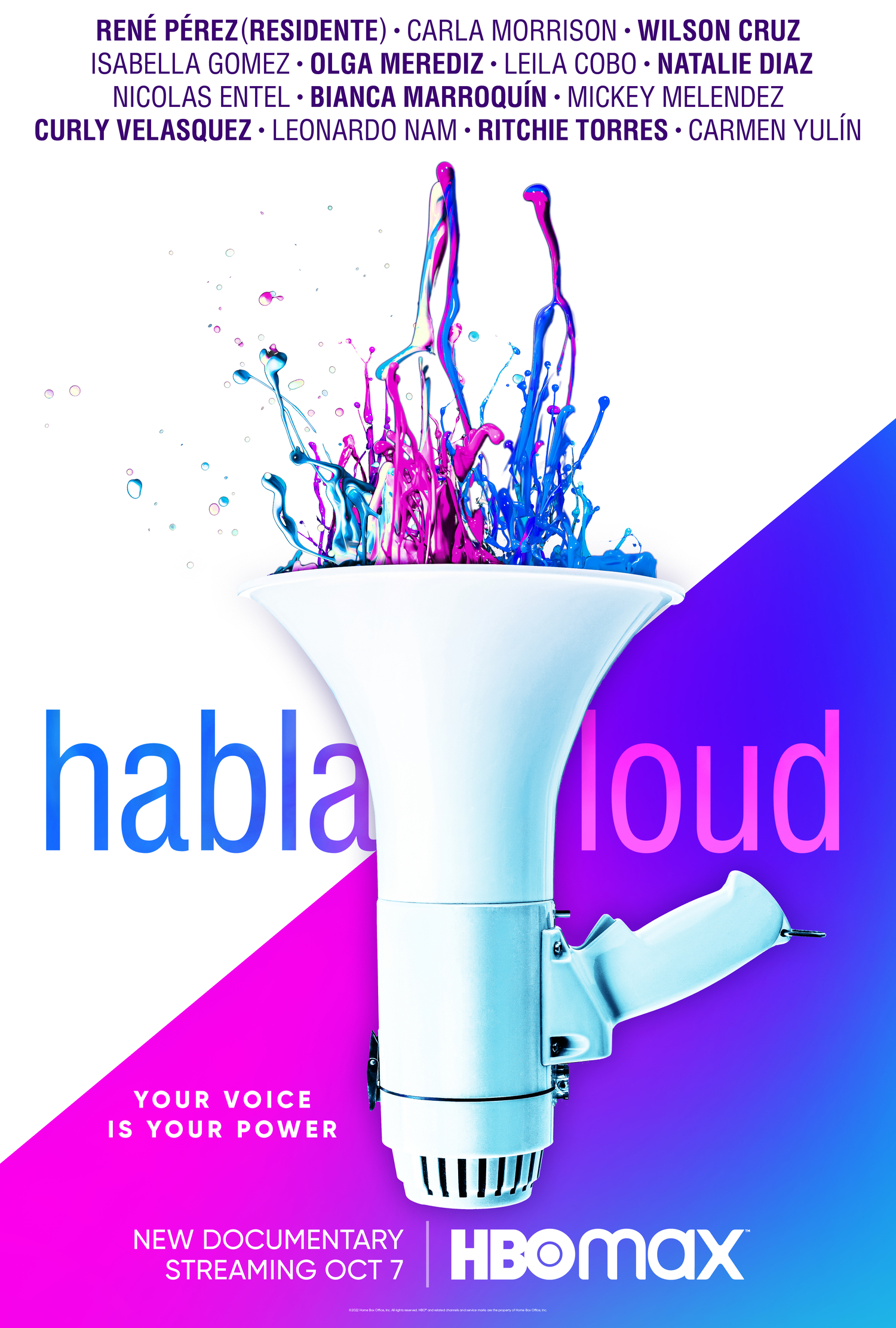 HABLA LOUD, The Sixteenth Installment Of The HBO Award-Winning "Habla" Series, Premieres October 7 on HBO Max