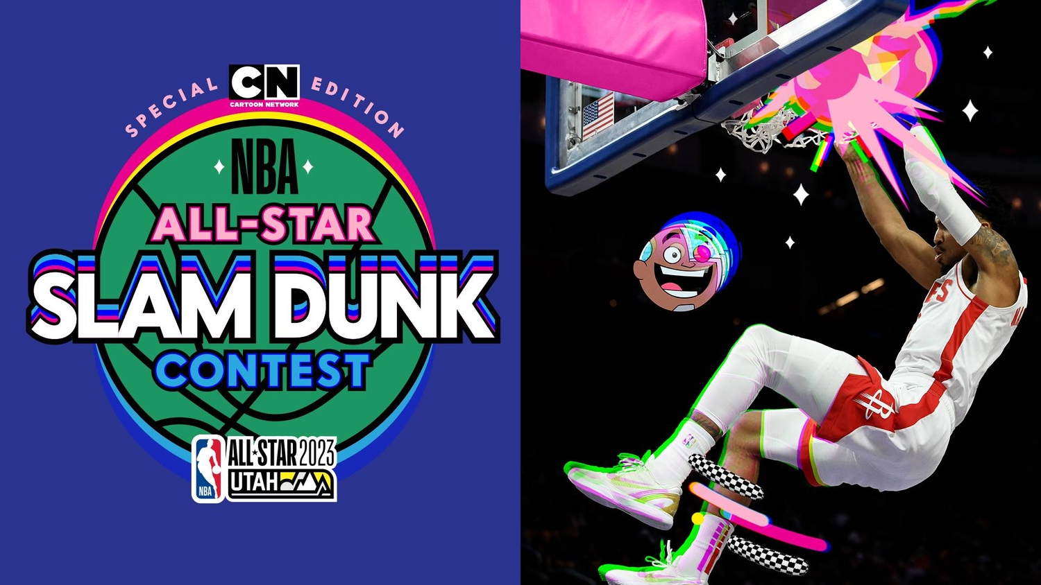 "Teen Titans Go!" Takes the Court in "Cartoon Network Special Edition: NBA All-Star Slam Dunk Contest Presented by Jordan Brand," a Superpowered Rendition of 2023 AT&T Slam Dunk