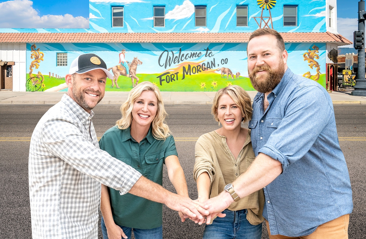 HGTV Doubles The Starpower Behind Its Whole-Town Renovation of Fort Morgan, Colorado In New Season of 'Home Town Takeover' Premiering Sunday, April 23, at 8 P.M. ET/PT