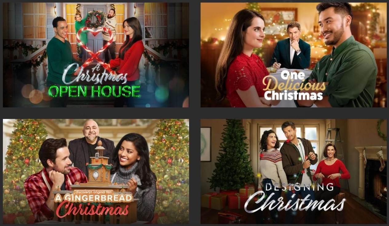 Food Network and HGTV Gift Four New Spectacular Holiday Features Starring Network Fan-Favorites Ben & Erin Napier, Bobby Flay, Hilary Farr and Duff Goldman on Friday, Nov. 11, on Discovery+