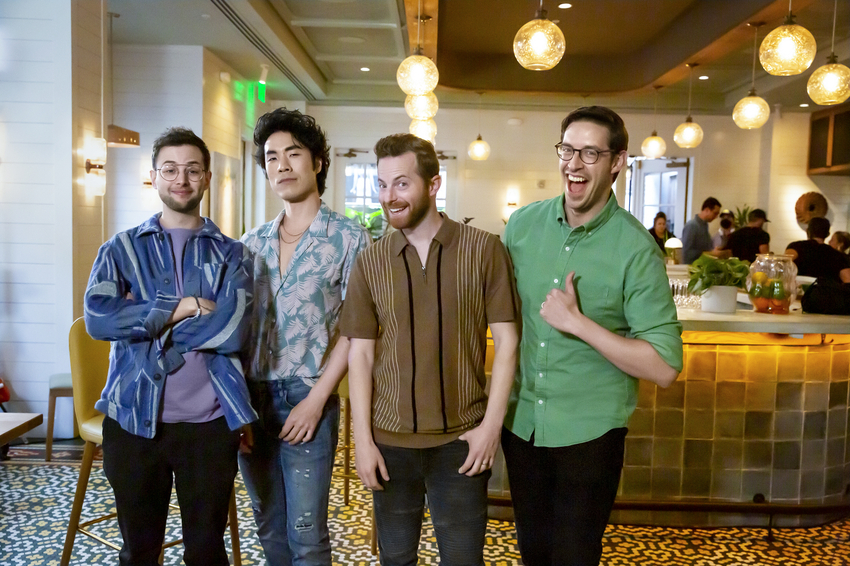 Viral Comedy Quartet The Try Guys Face Off In Kitchens Around The Country With No Recipes, No Culinary Training and 100% Commitment in No-Recipe Road Trip with the Try Guys