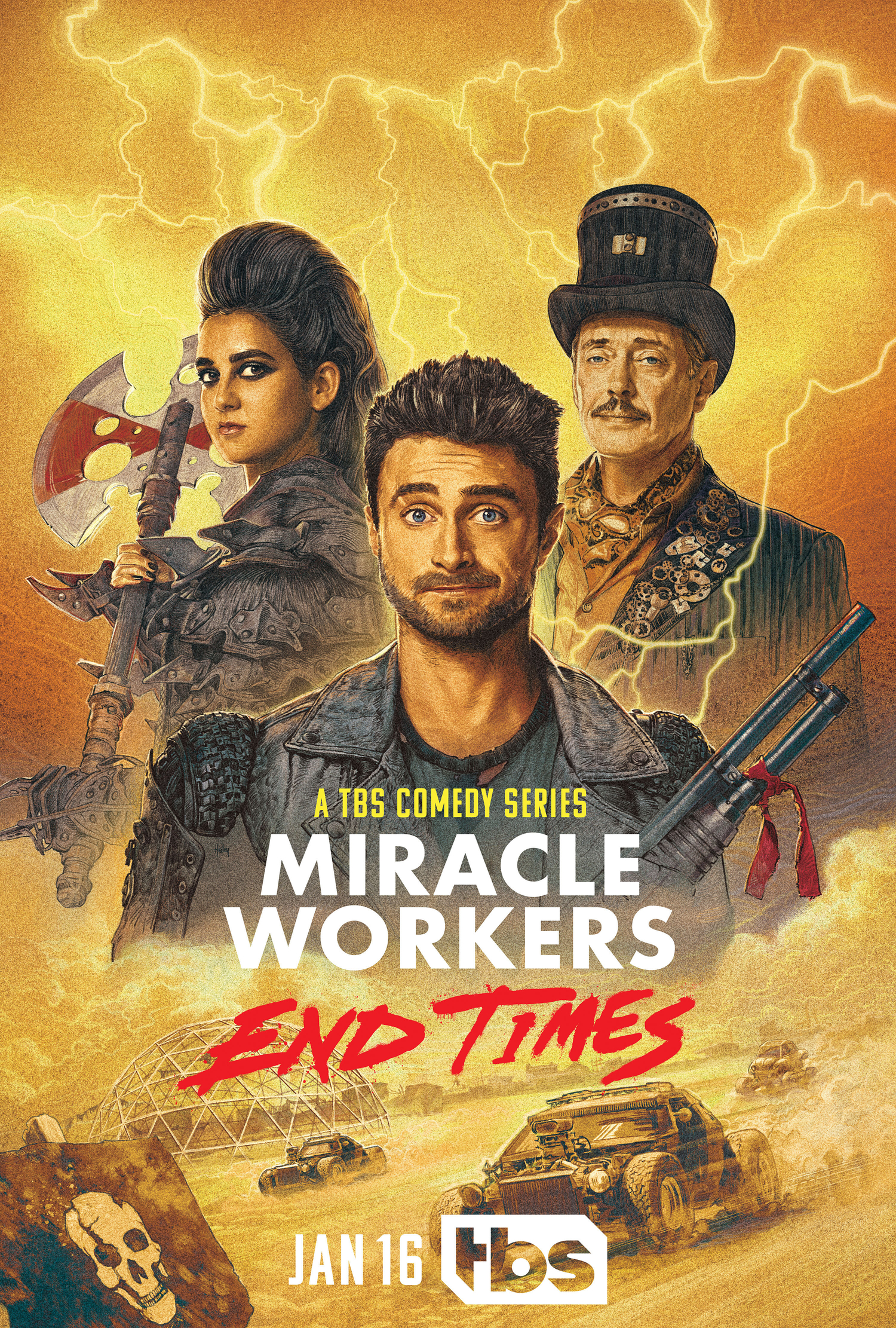 TBS Releases Official Trailer for"Miracle Workers: End Times"Premiering on Monday, January 16, 2023, at 10:00pm ET/PT