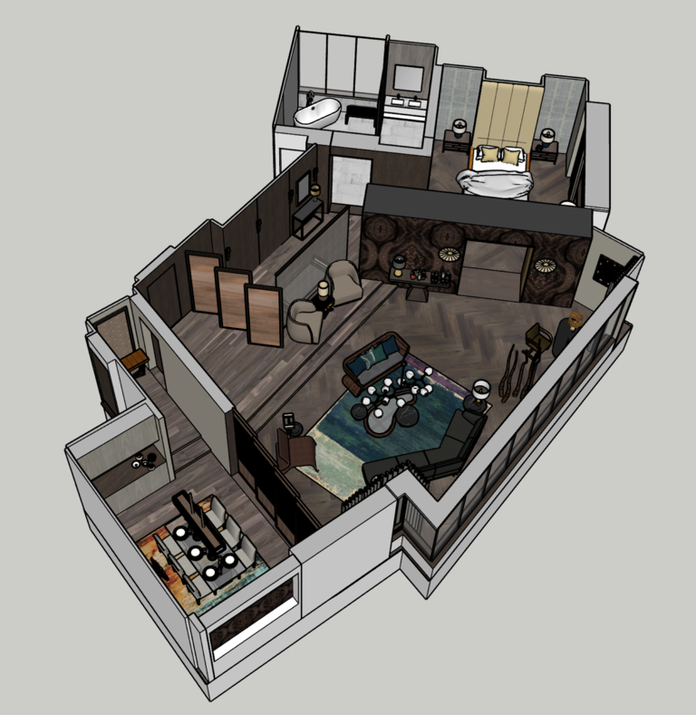 Hotel Room Model