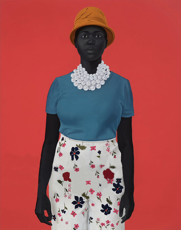 "She Had An Inside And An Outside Now And Suddenly She Knew How Not To Mix Them," Amy Sherald, 2018