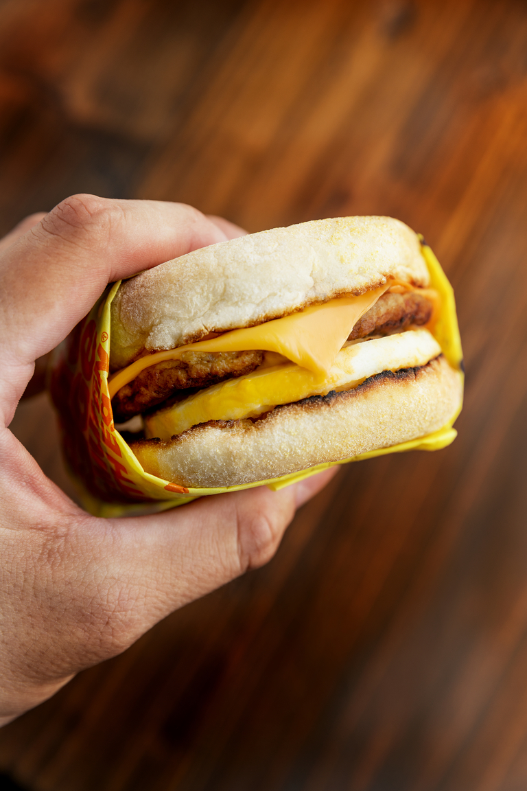 Sausage Muffin with Egg