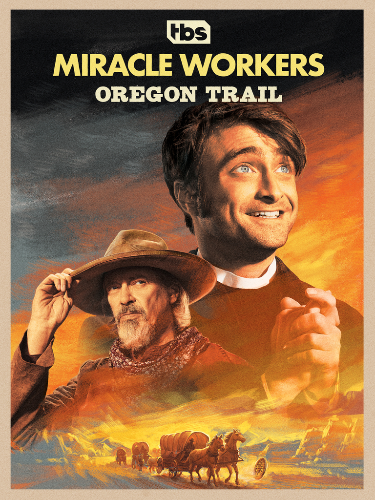 Miracle Workers: Oregon Trail Key Art 