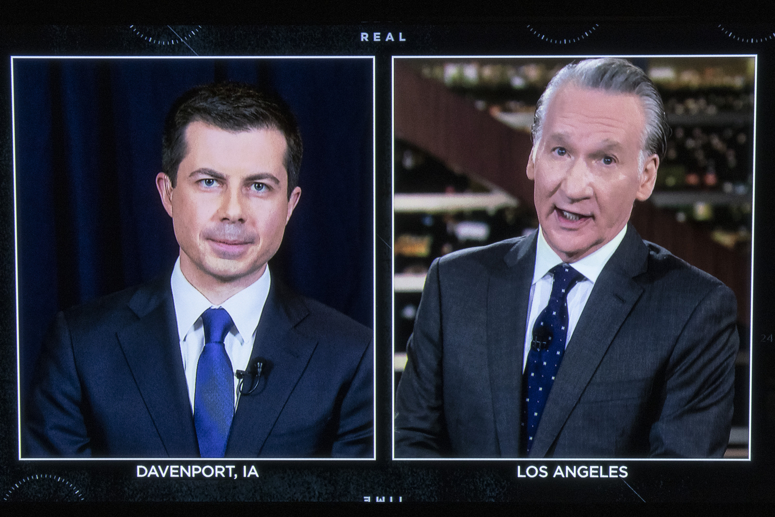 Pete Buttigieg, Bill Maher