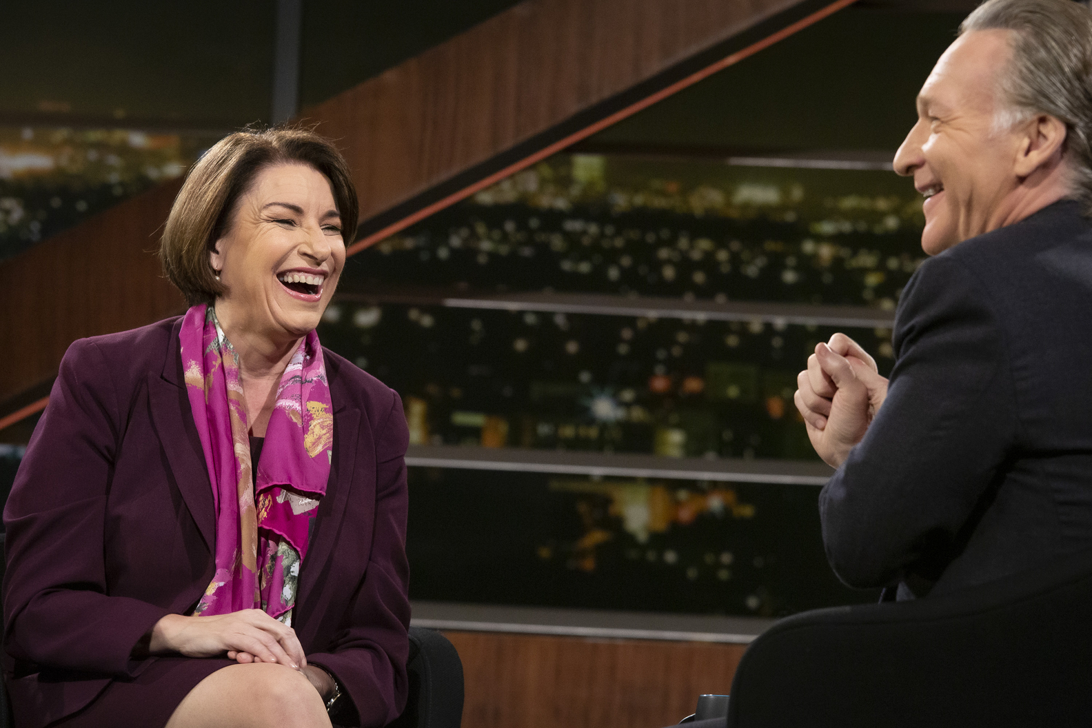 Senator Amy Klobuchar, Bill Maher