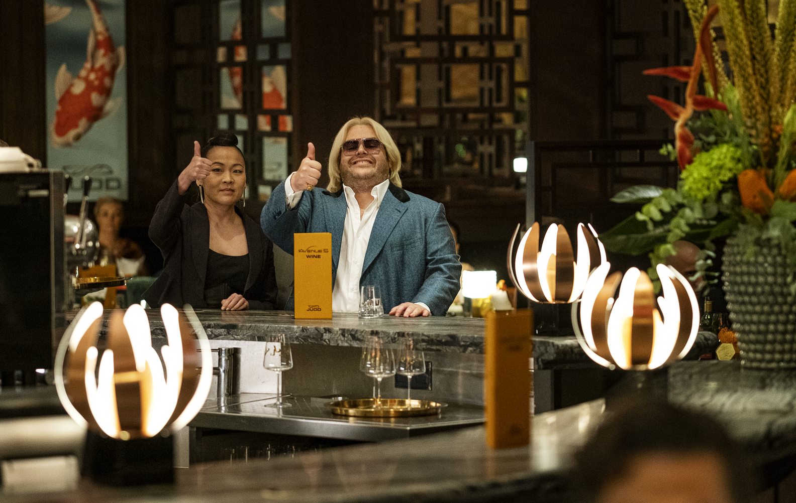 Suzy Nakamura, Josh Gad