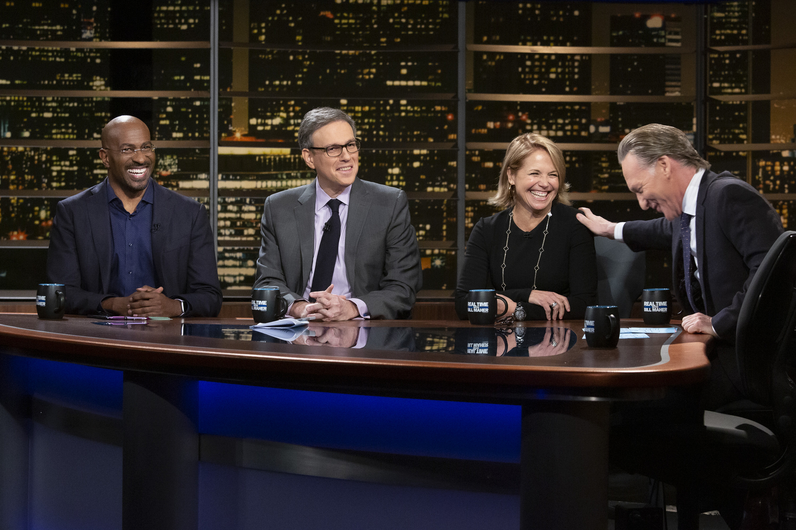 Van Jones, Brett Stephens, Katie Couric, Bill Maher