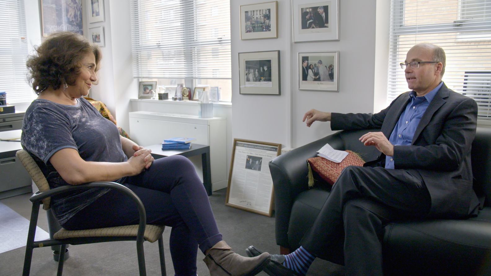 Brookings Institution expert Elaine Kamarck, Axios Co-Founder Mike Allen