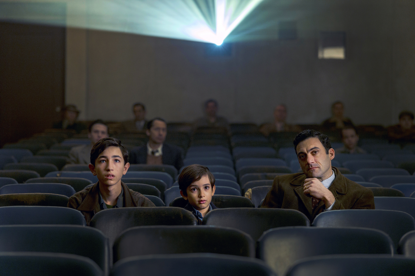 Morgan Spector, Azhy Robertson, Caleb Malis