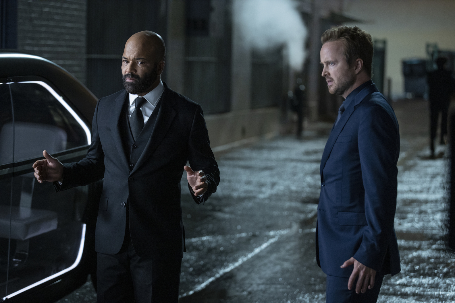 Jeffrey Wright, Aaron Paul
