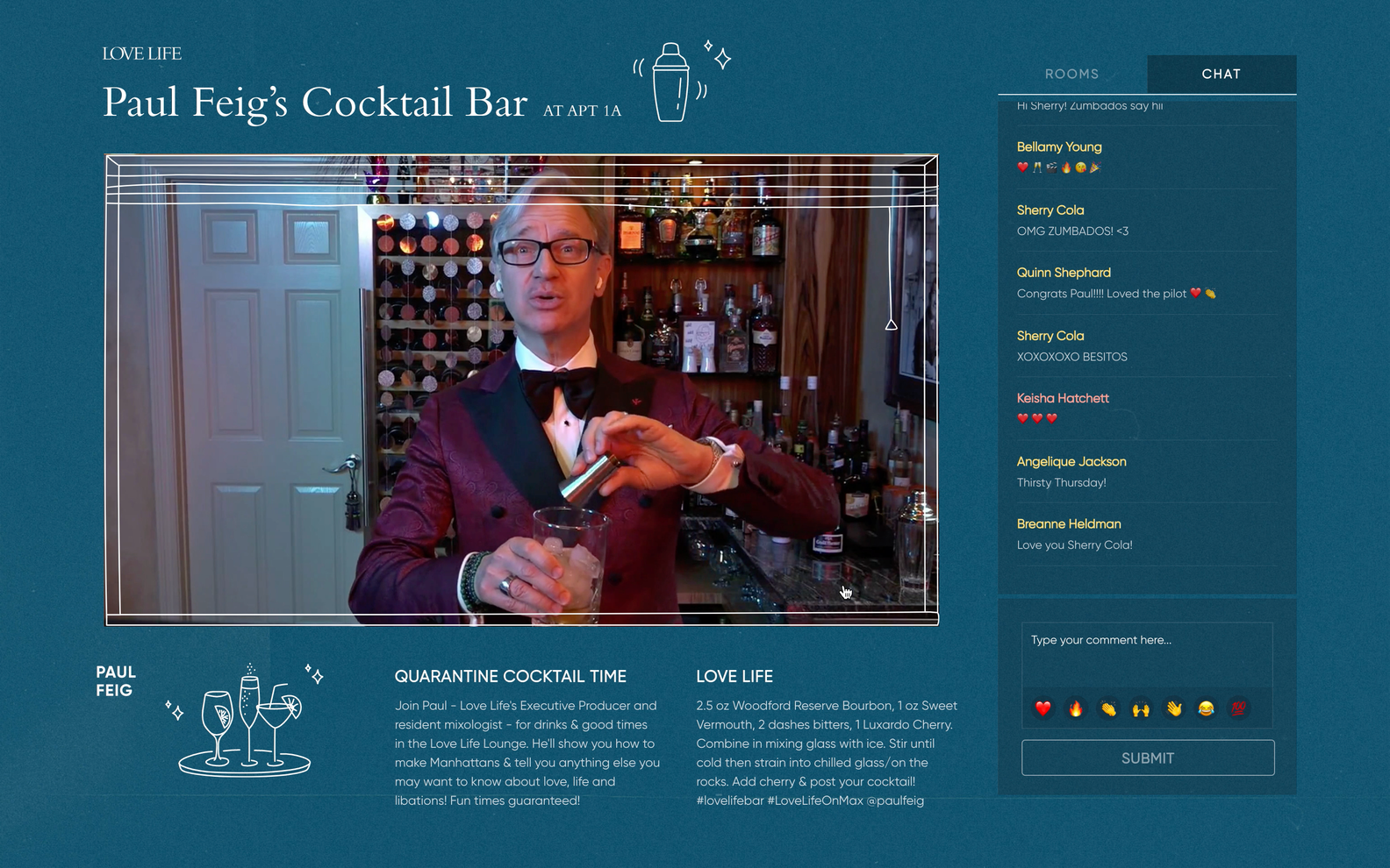 Afterparty - Paul Feig's Cocktail Bar
