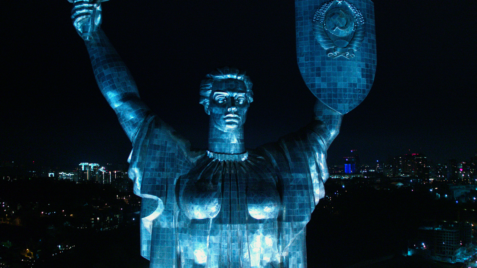 “Motherland Monument” in Kiev, Ukraine
