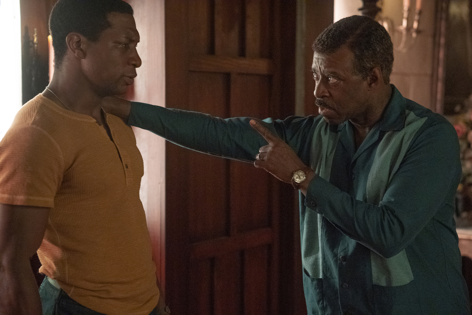 Jonathan Majors. Courtney B. Vance