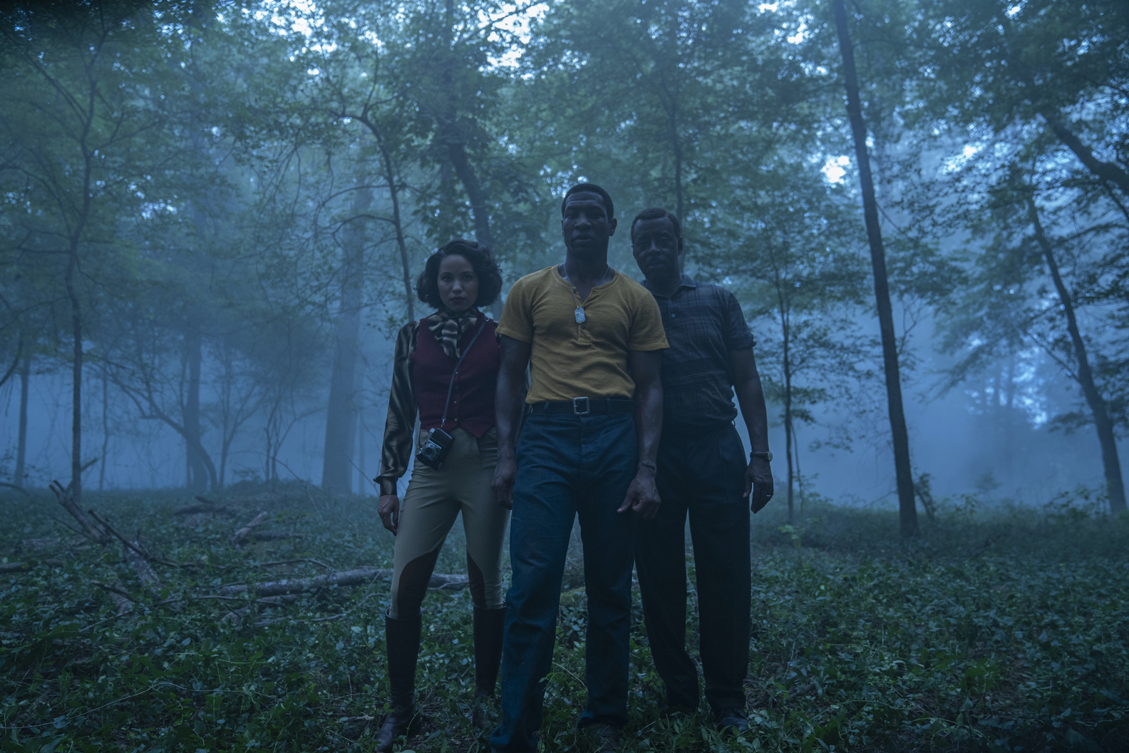 Jurnee Smollett, Jonathan Majors, Courtney B. Vance