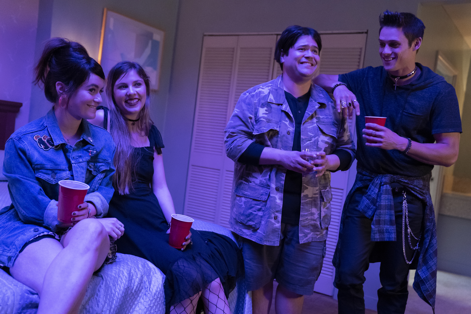 Alison Jaye, Olivia Crocicchia, Harvey Guillen, Timothy Granaderos