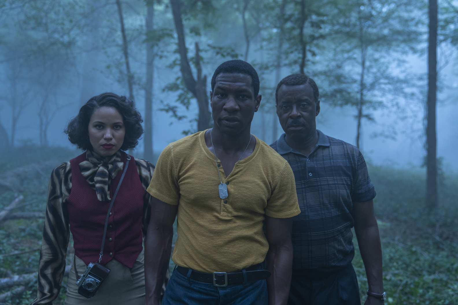 Jurnee Smollett, Jonathan Majors, Courtney B. Vance