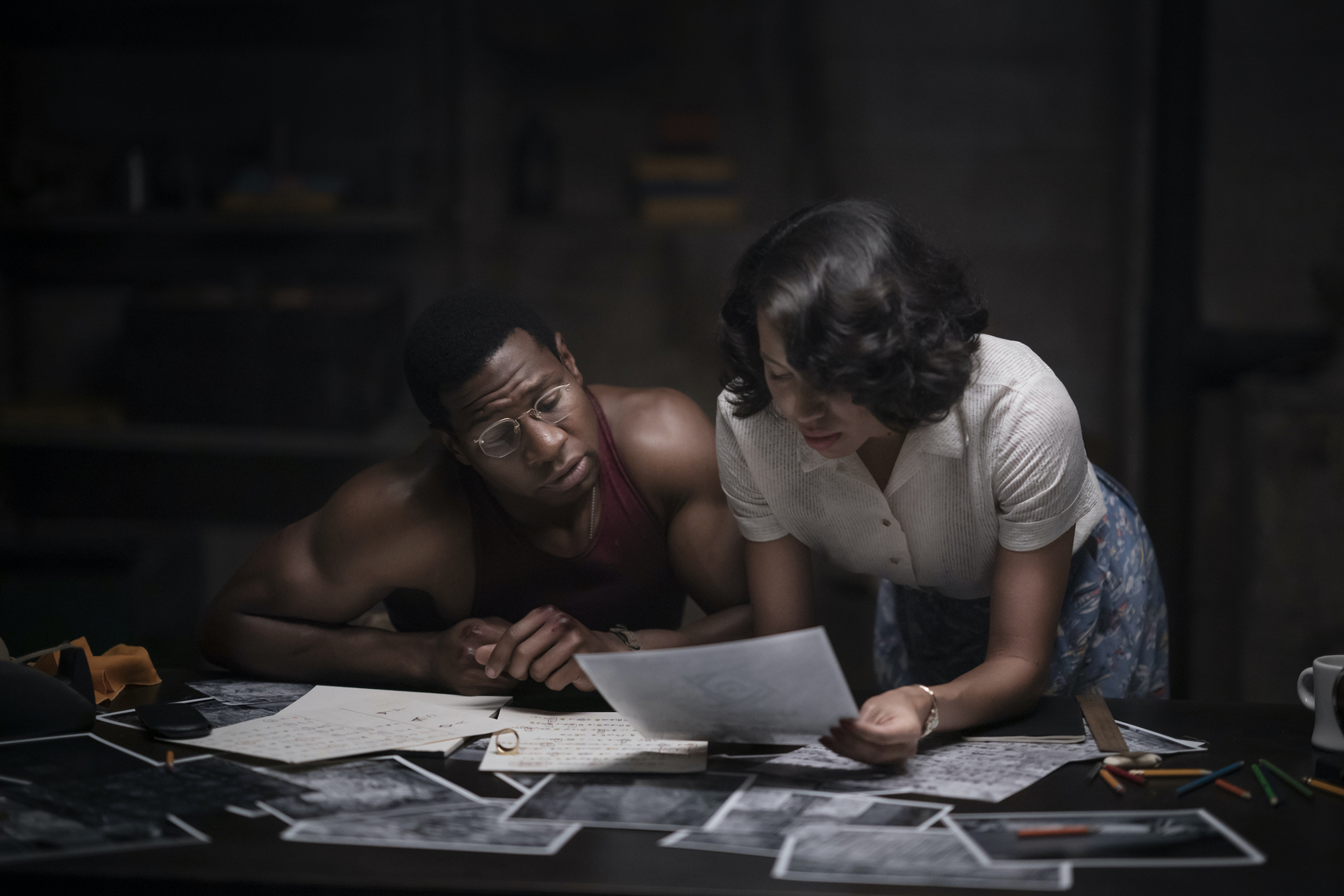 Jonathan Majors, Jurnee Smollett