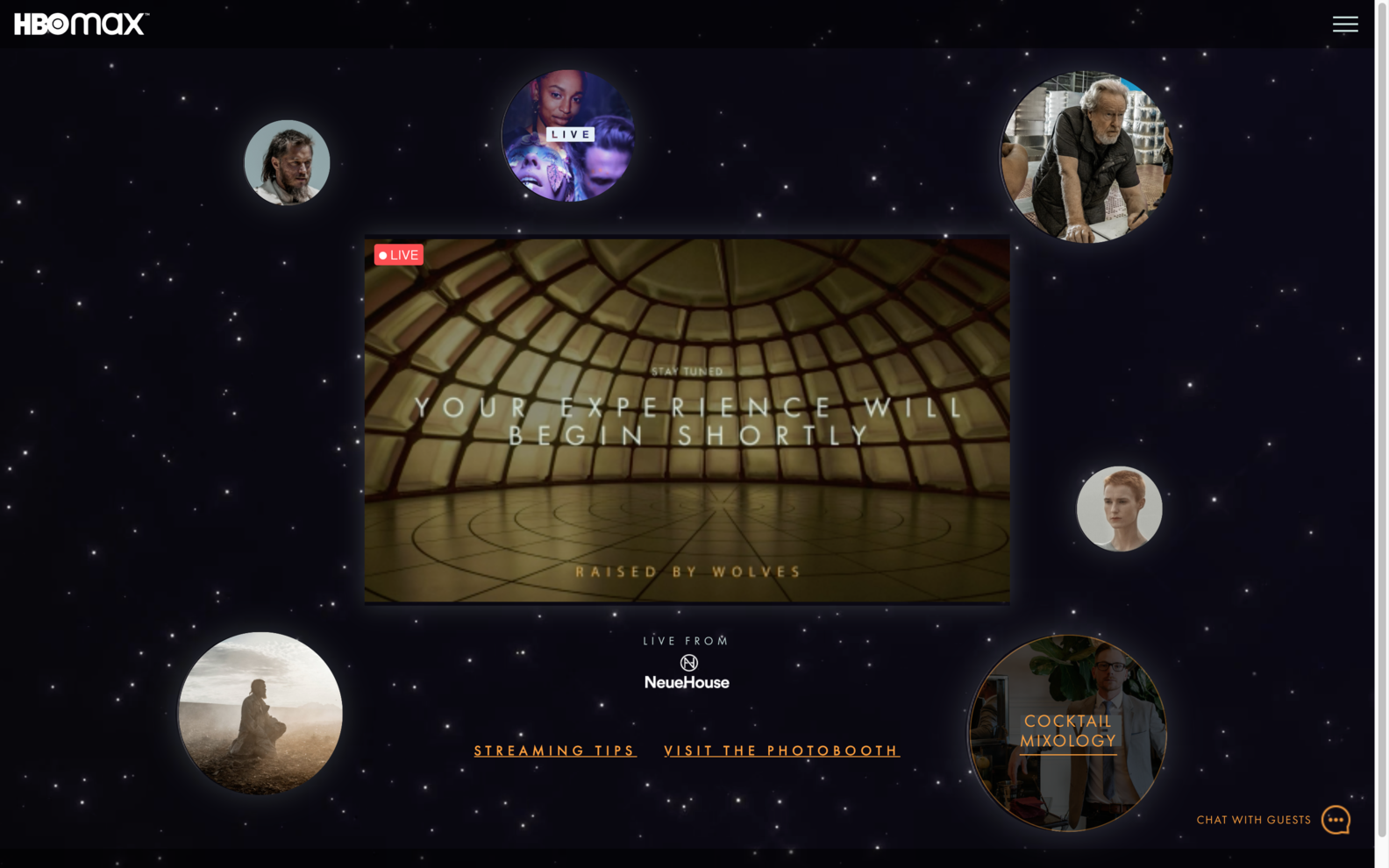 Raised by Wolves Premiere Virtual Afterparty