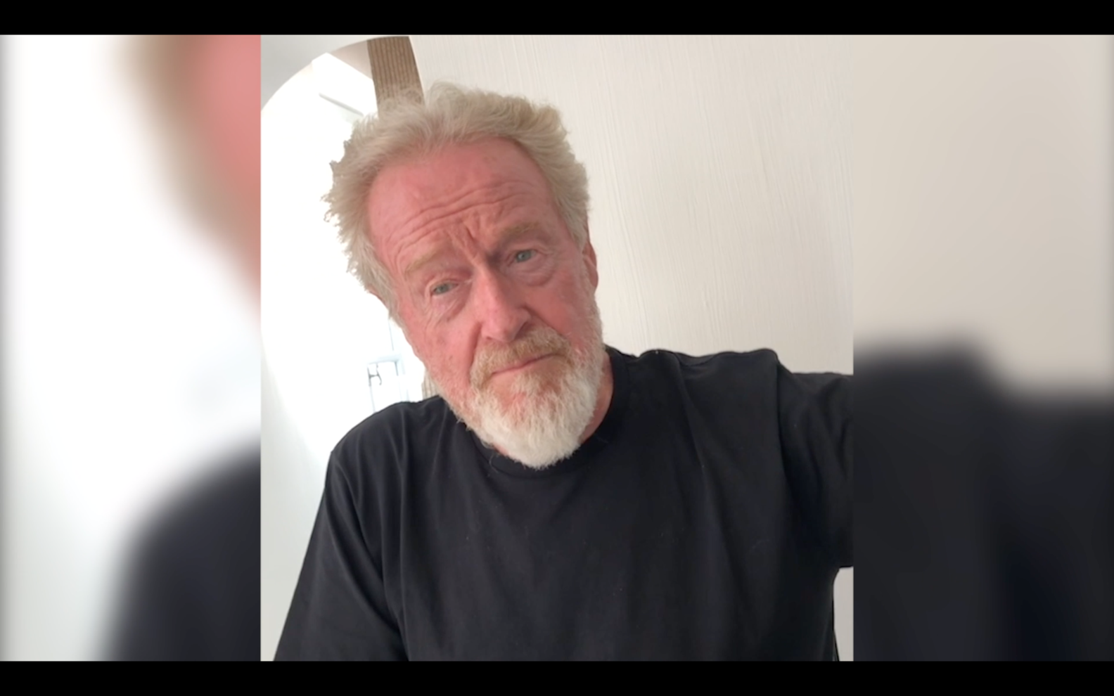 Ridley Scott at the Raised by Wolves Virtual Premiere