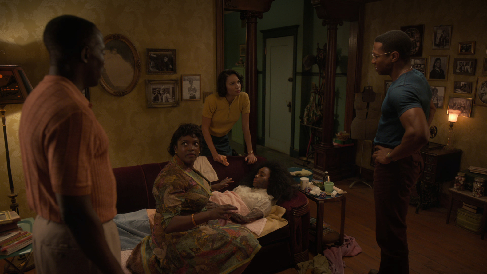 Wunmi Mosaku, Jada Harris, Jurnee Smollett, Jonathan Majors