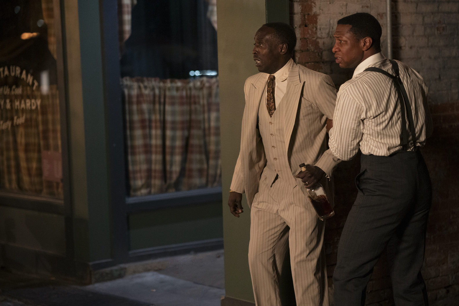Michael K. Williams, Jonathan Majors