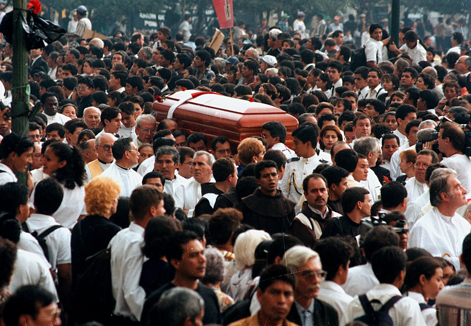 Bishop Gerardi’s funeral parade