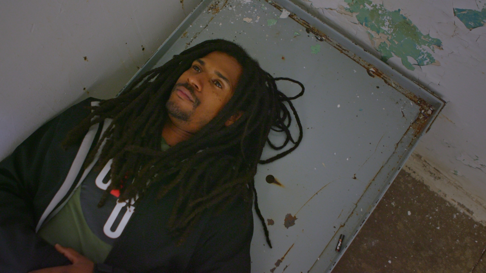Mike Africa Jr. in his mother’s jail cell where she gave birth to him