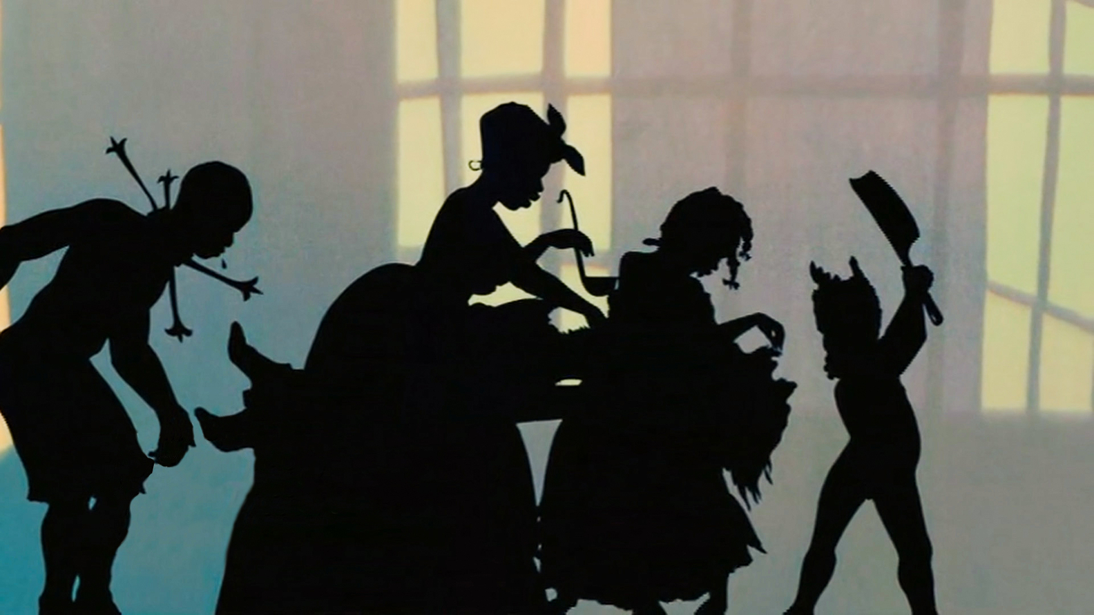 "Insurrectiokn" (Our Tools Were Rudimentary, Yet We Pressed On)’, Kara Walker, 2000