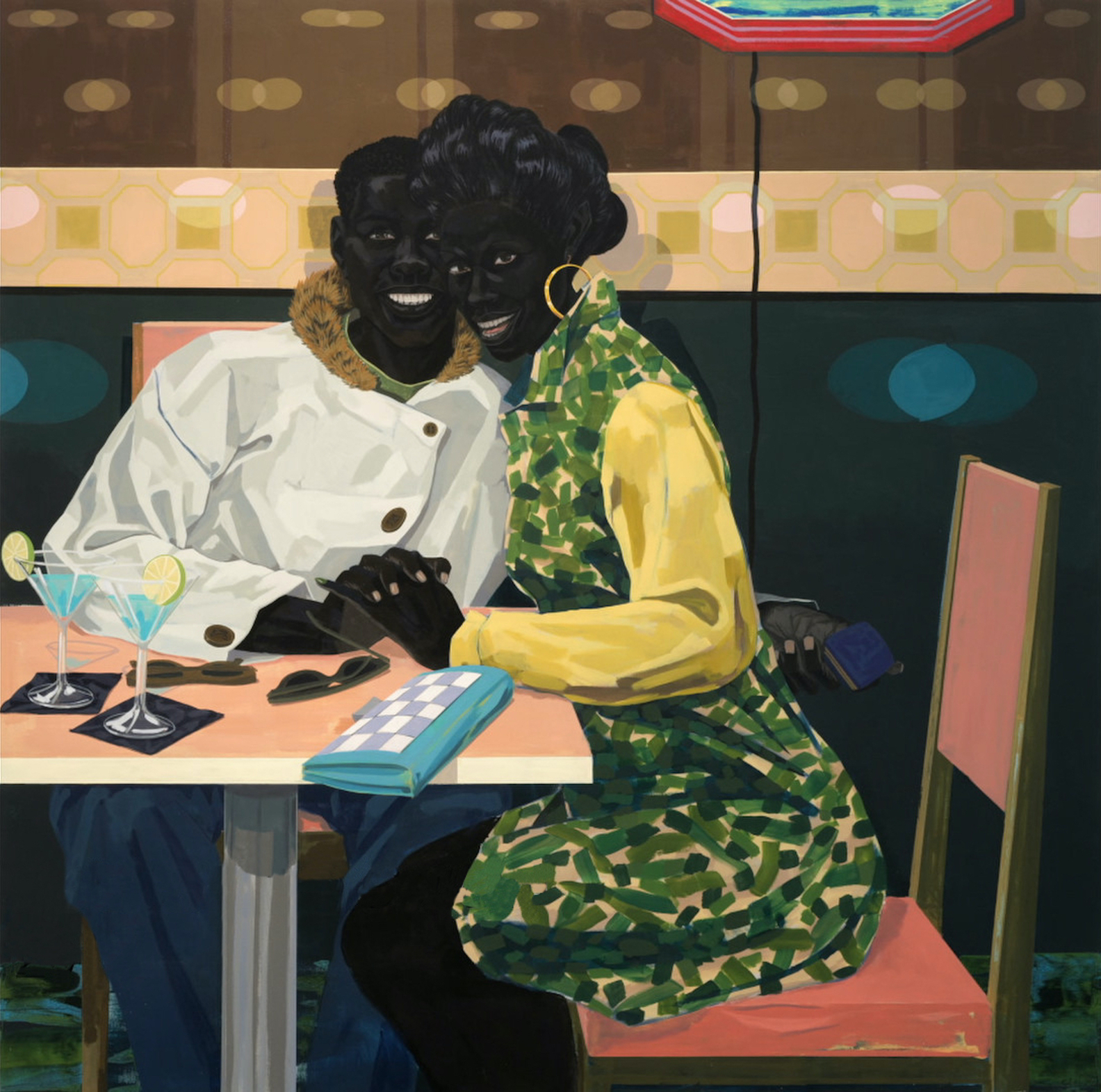 "Untitled (Club Couple)," Kerry James Marshall, 2014