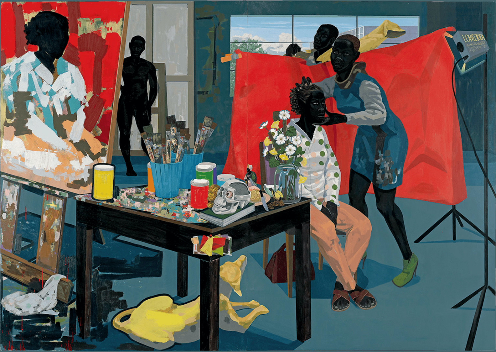 "Untitled (Studio)," Kerry James Marshall, 2014