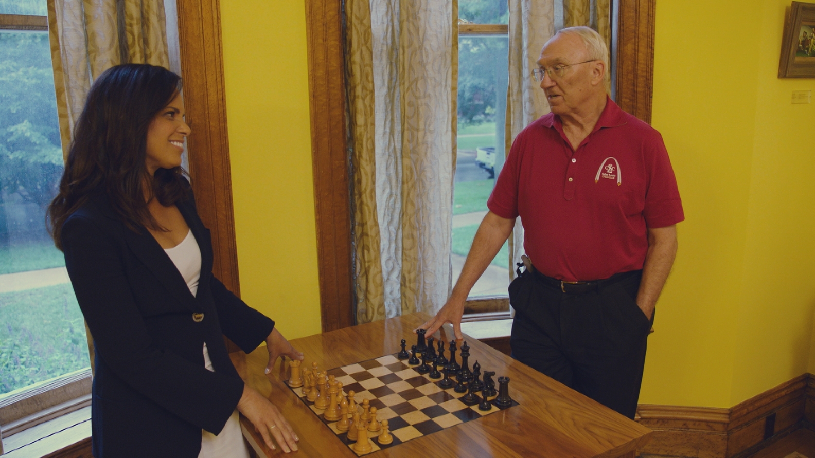 Soledad O’Brien with Rex Sinquefield