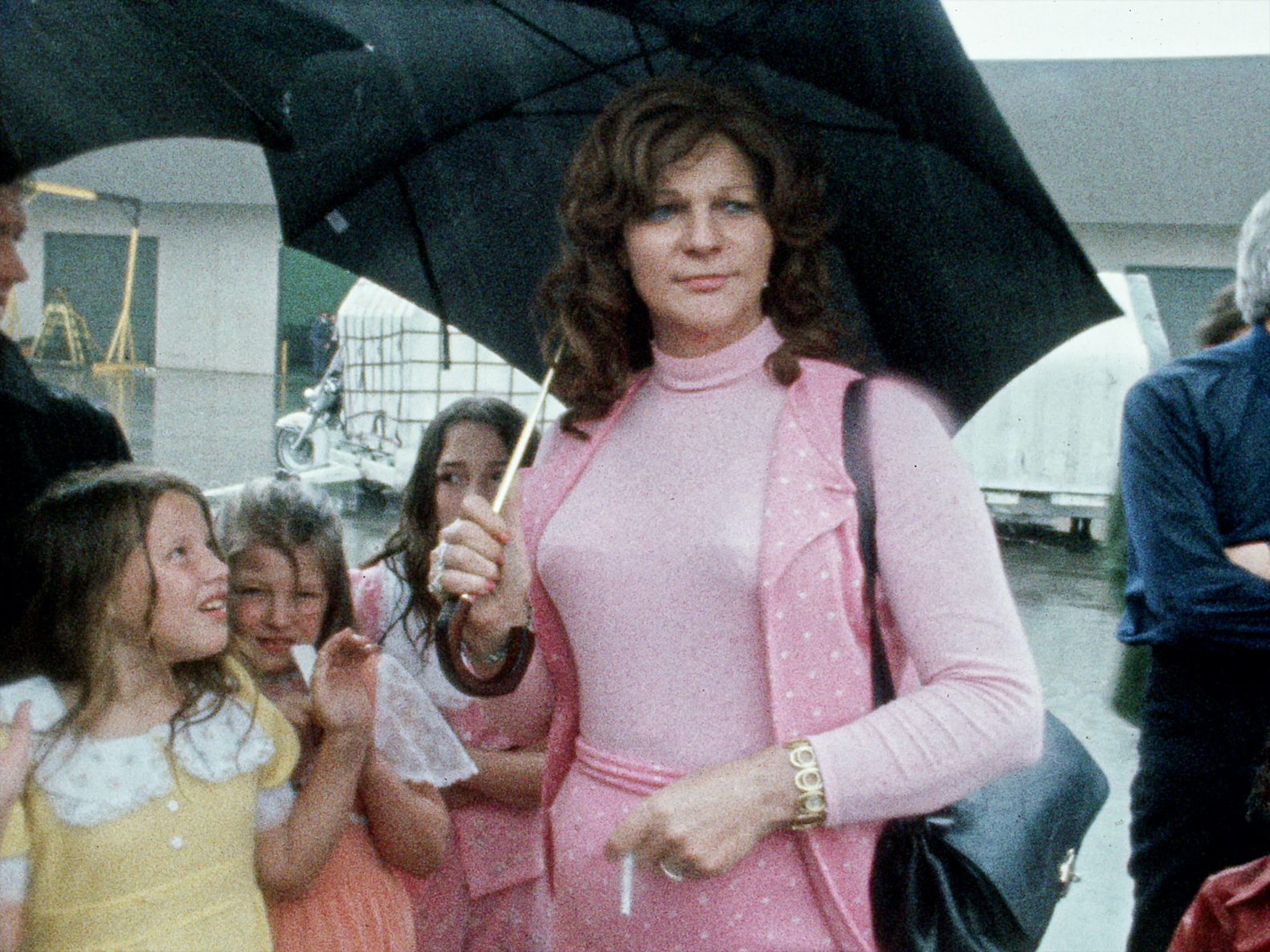 Elizabeth Carmichael with her family