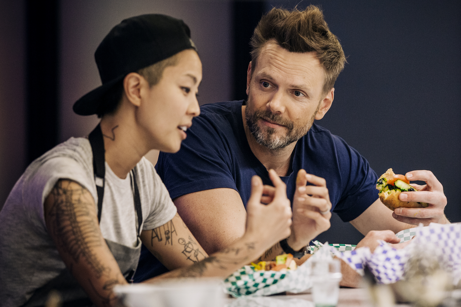 Kristen Kish, Joel McHale 