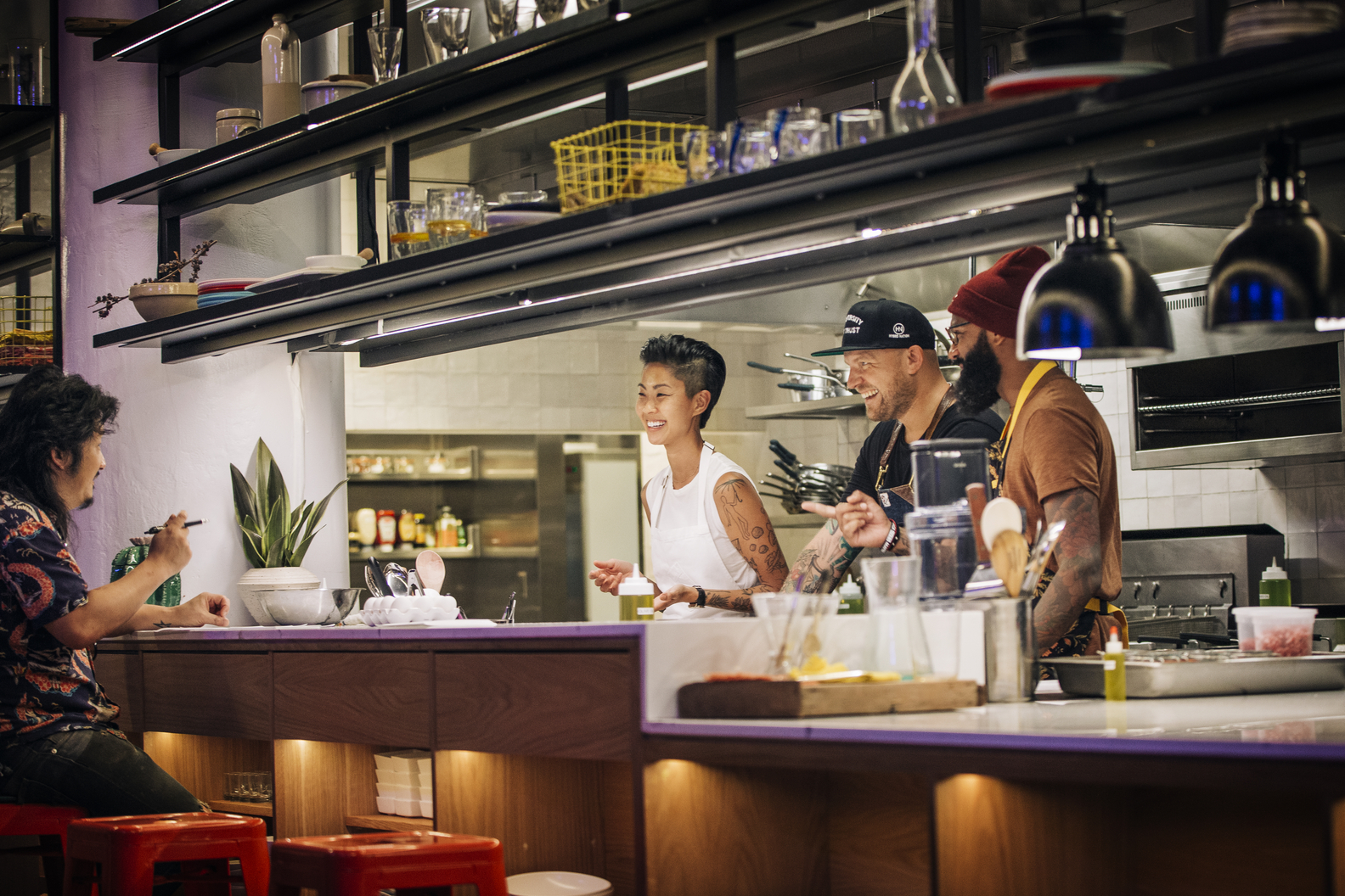 Bobby Lee, Kristen Kish, Jeremy Ford, Justin Sutherland 