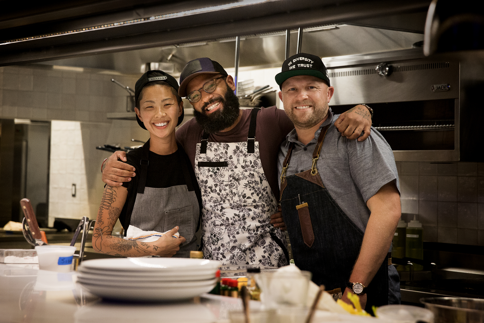 Kristen Kish, Justin Sutherland, Jeremy Ford 