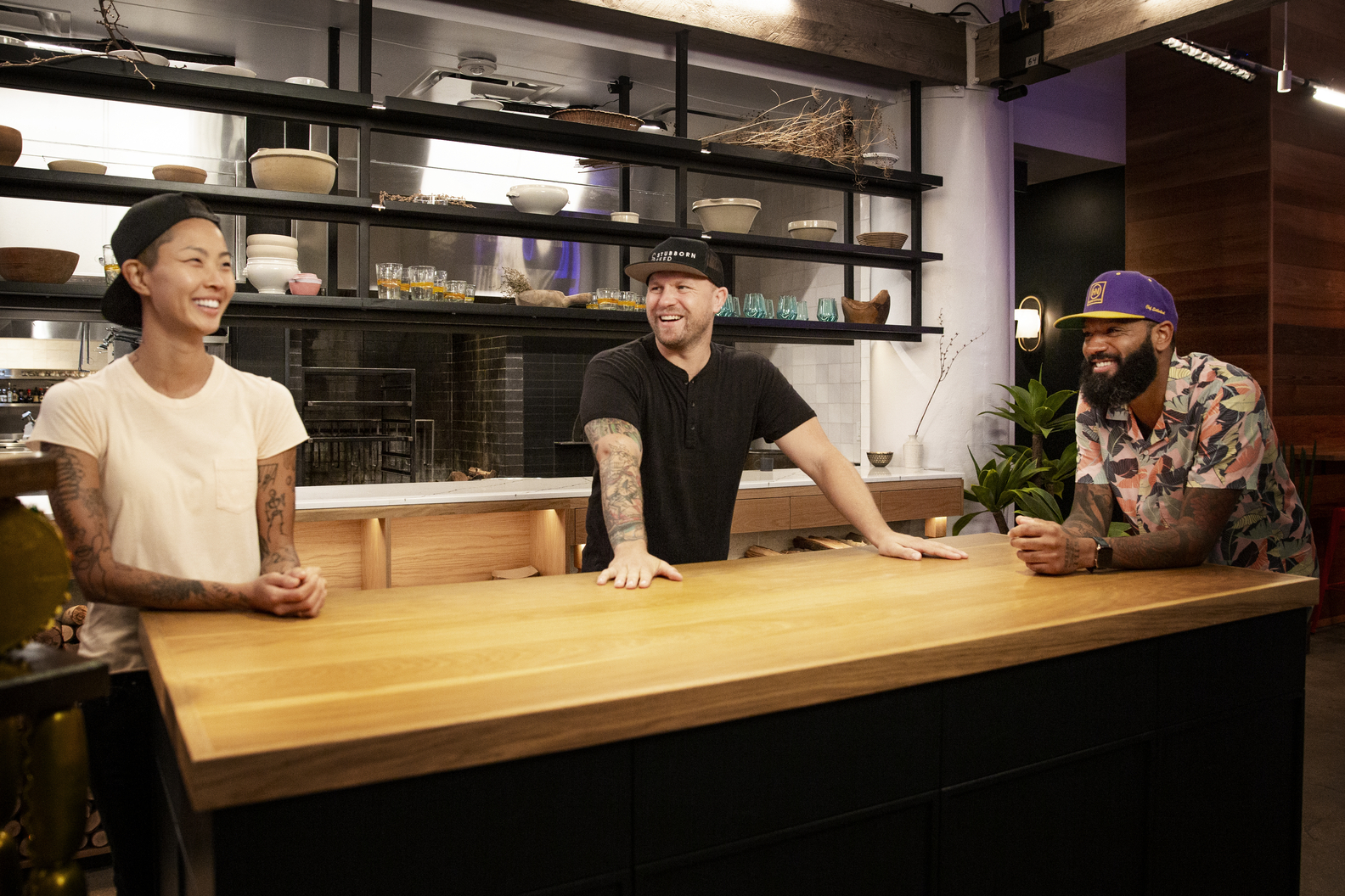 Kristen Kish, Jeremy Ford, Justin Sutherland 