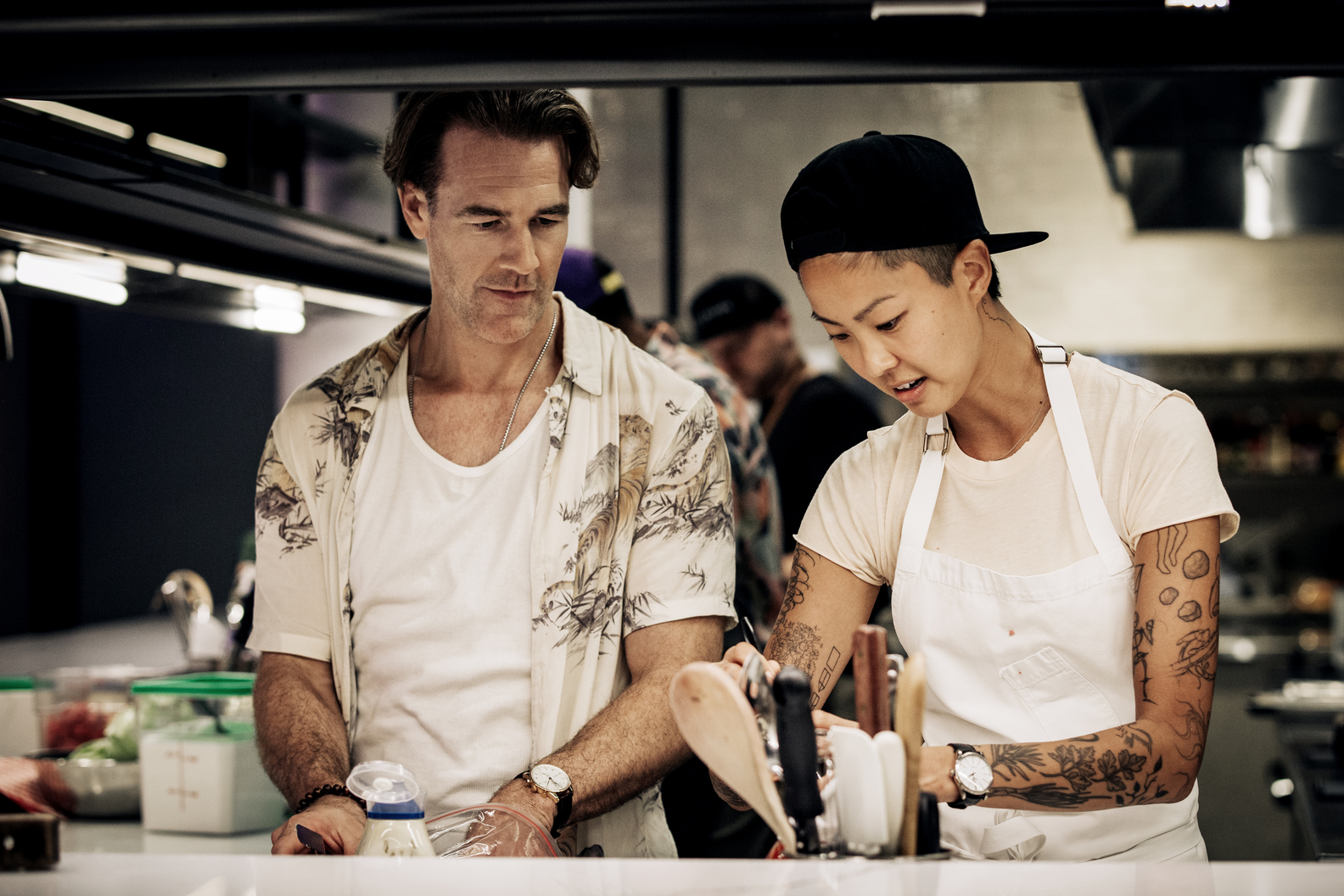James Van Der Beek, Kristen Kish